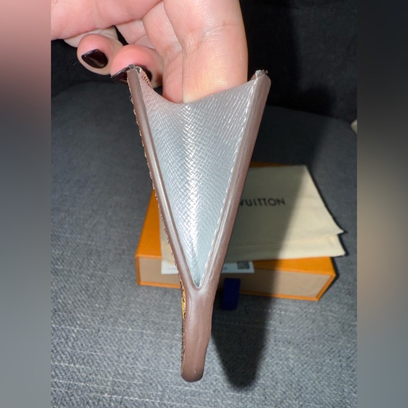 Louis Vuitton Romy monogram SILVER/metallic coin/card pouch - Picture 7 of 8